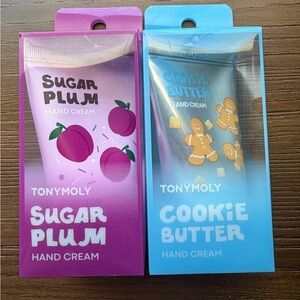 TONYMOLY Hand Cream Set - Sugar Plum & Cookie Butter